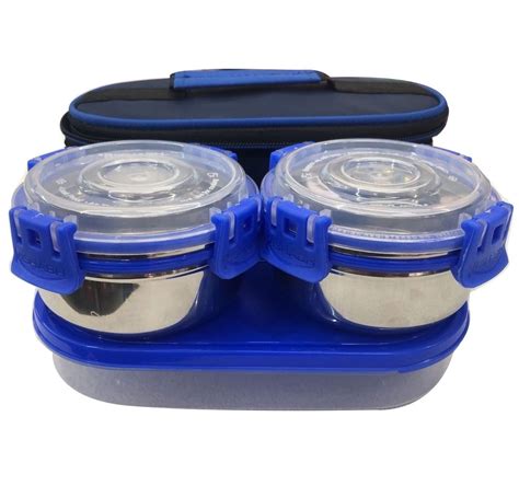 rishabh steel lunch box|Buy RISHABH Stainless Steel Lunch Box with PUF Insulation .